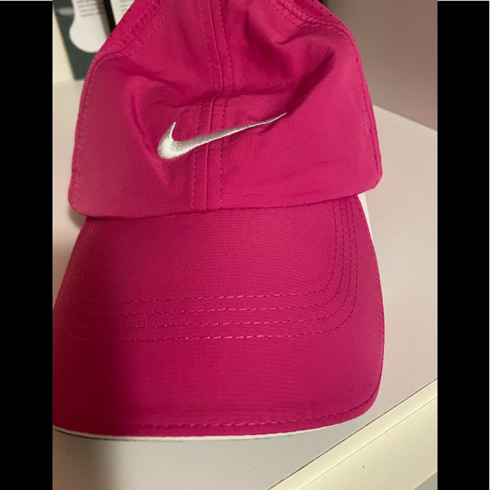 Hot pink Nike Golf cap